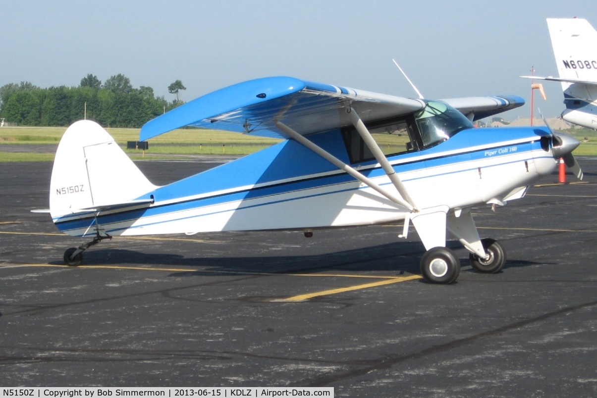 N5150Z, 1961 Piper PA-22-108 Colt C/N 22-8800, EAA Fly-in at Delaware, Ohio