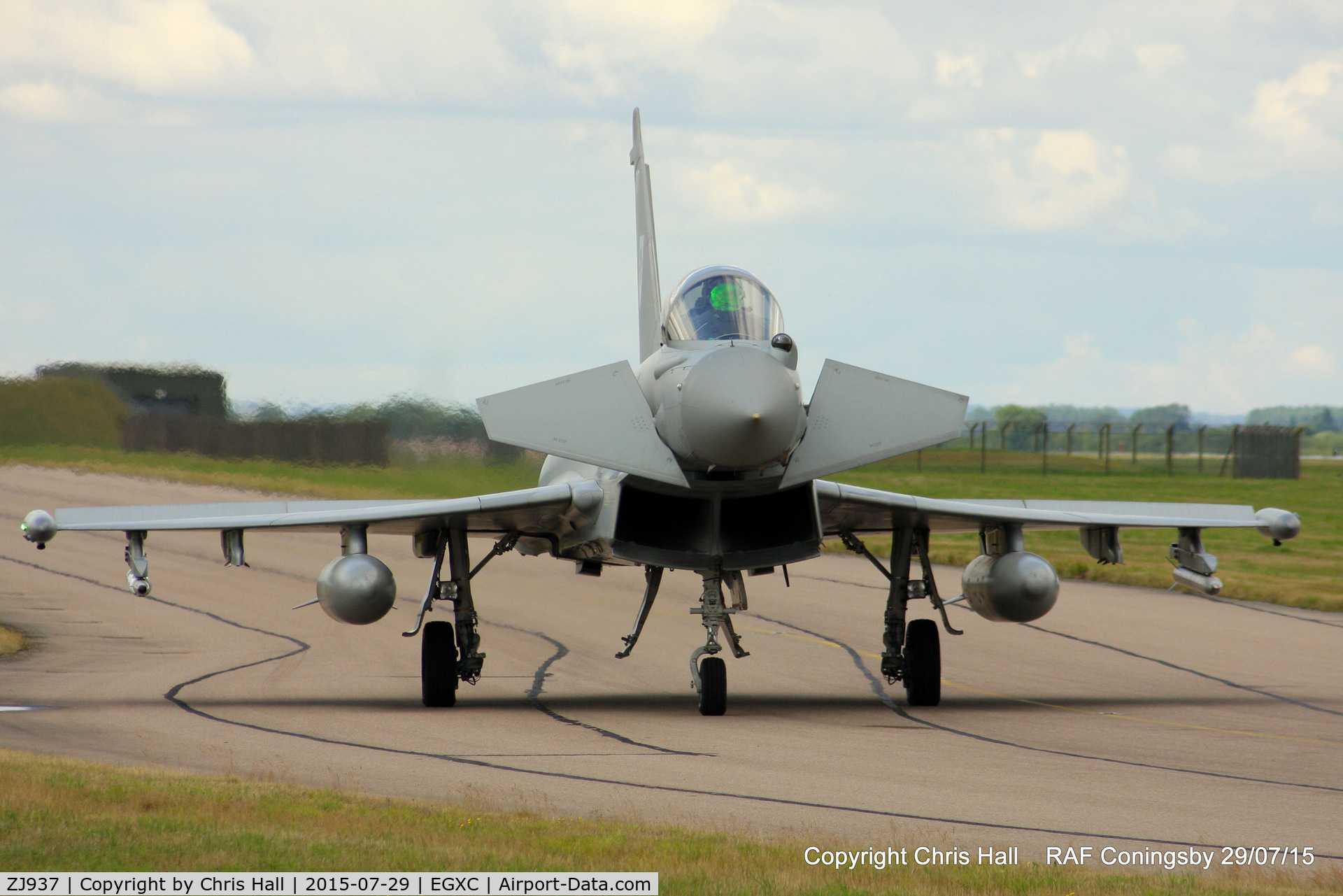 ZJ937, 2007 Eurofighter EF-2000 Typhoon FGR.4 C/N 0121/BS028, RAF 11 Sqn