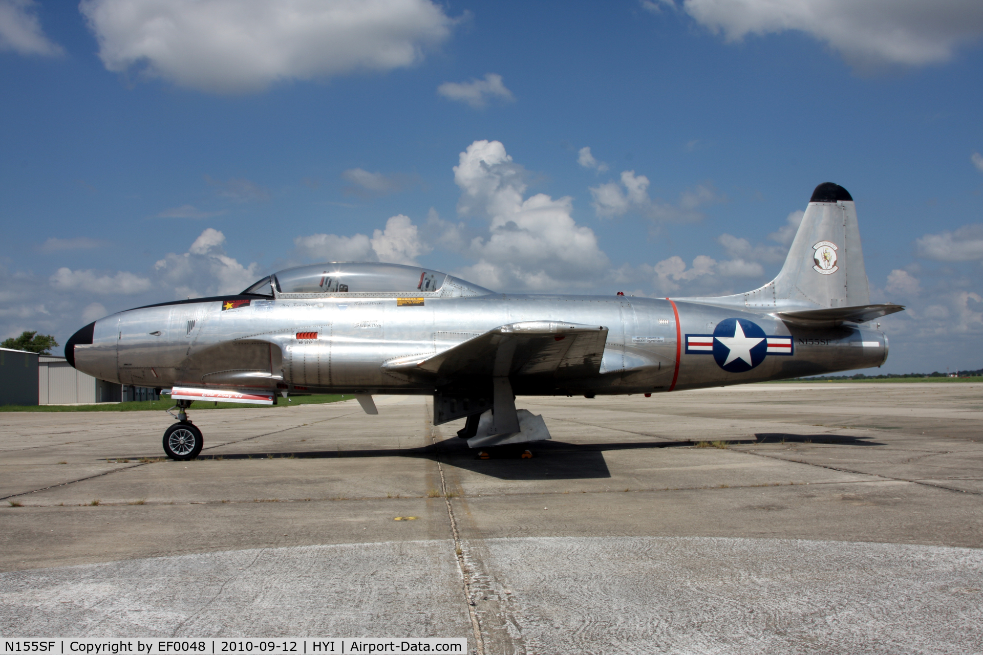 N155SF, 1956 Lockheed T-33A Shooting Star C/N 580-1099, C.A.F