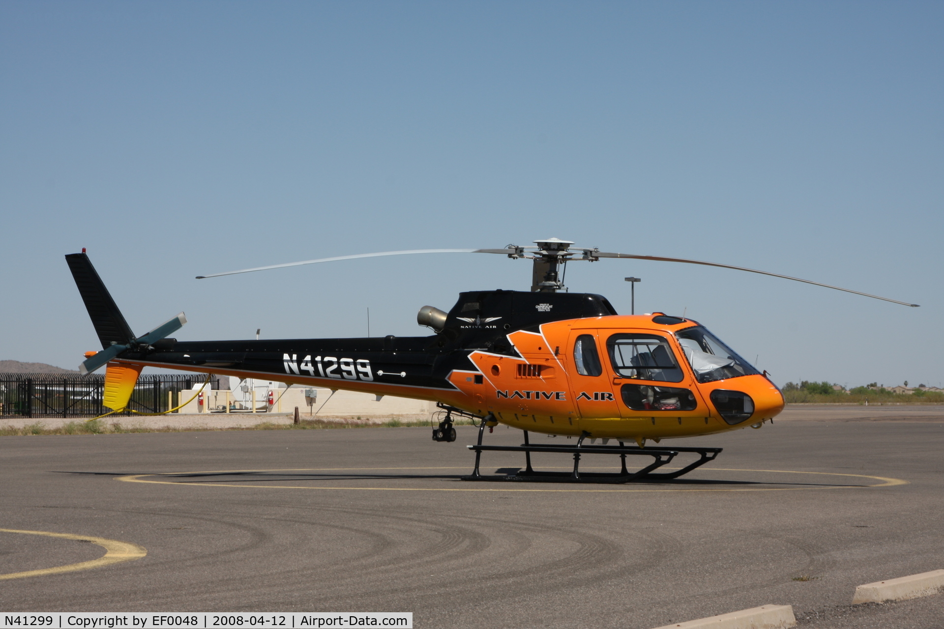 N41299, 2004 Eurocopter AS-350B-2 Ecureuil C/N 3806, medivac