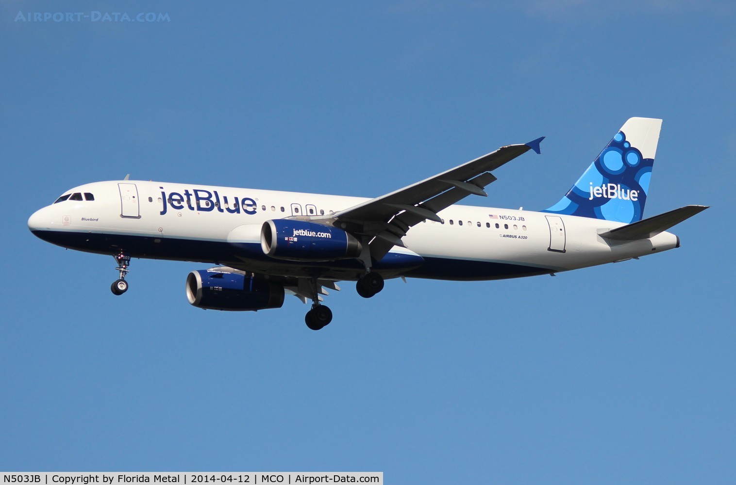 N503JB, 1999 Airbus A320-232 C/N 1123, Jet Blue
