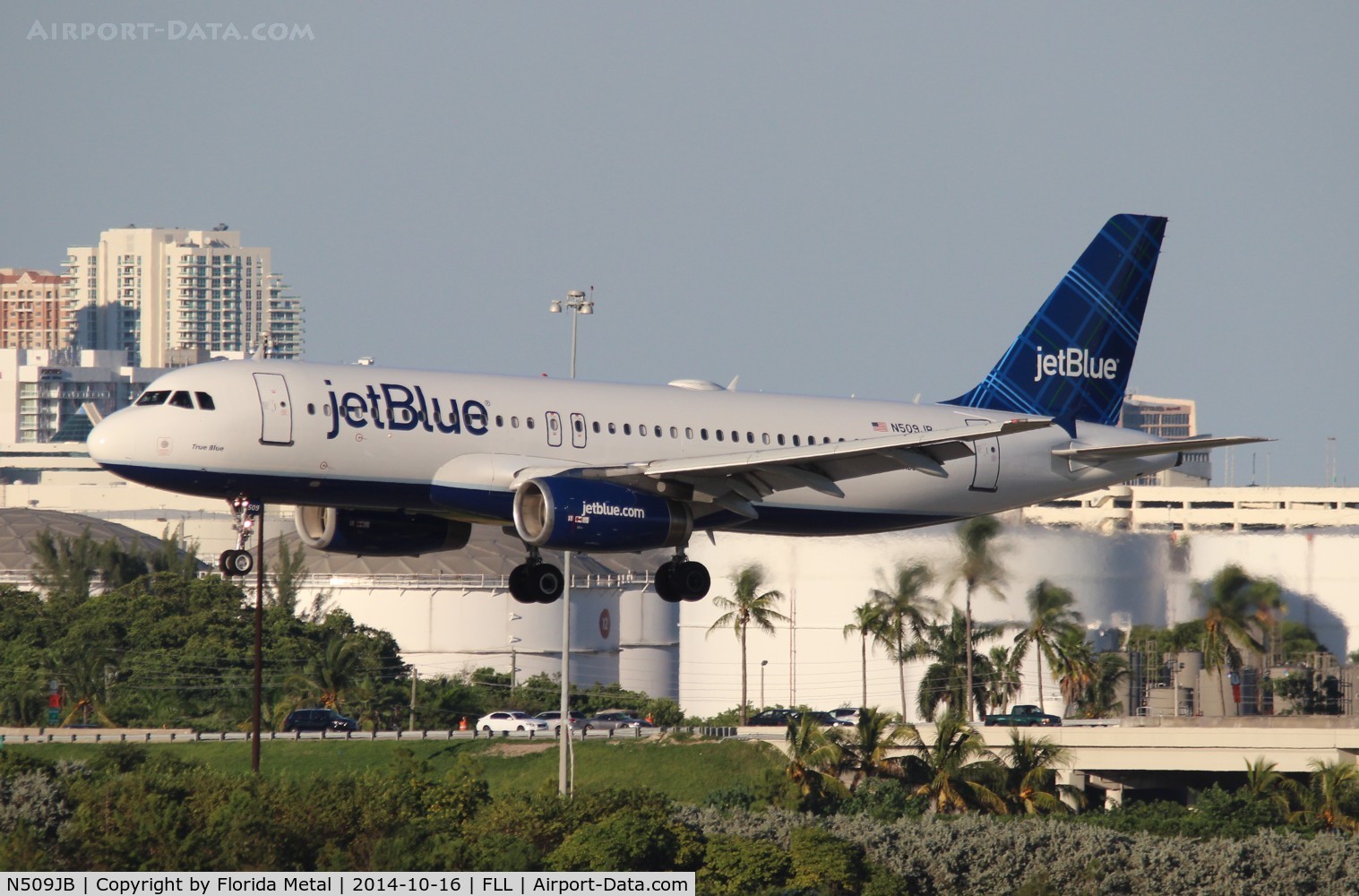 N509JB, 2000 Airbus A320-232 C/N 1270, Jet Blue