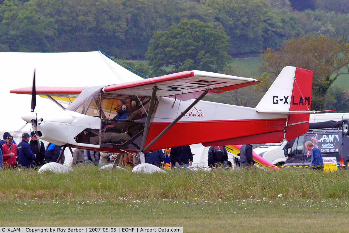 G-XLAM, 2005 Best Off Skyranger Swift 912S(1) C/N BMAA/HB/460, Best Off Skyranger 912S(1) [BMAA/HB/460-UK/609] Popham~G 05/05/2007