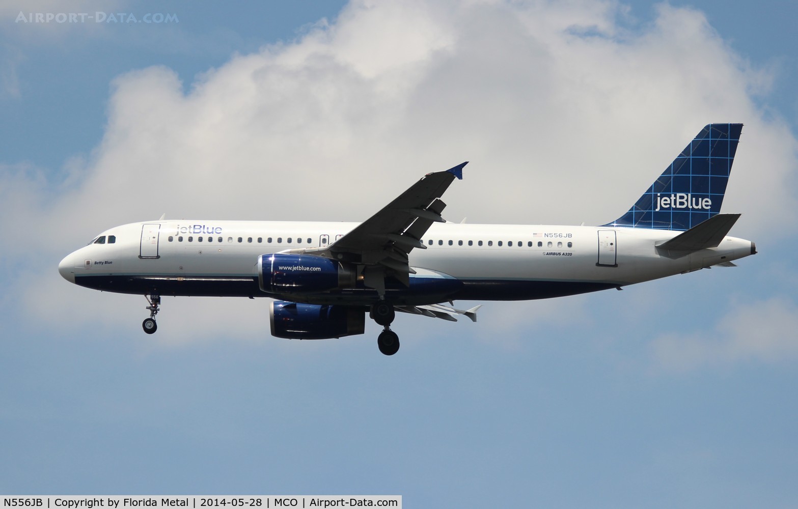 N556JB, 2002 Airbus A320-232 C/N 1904, Jet Blue