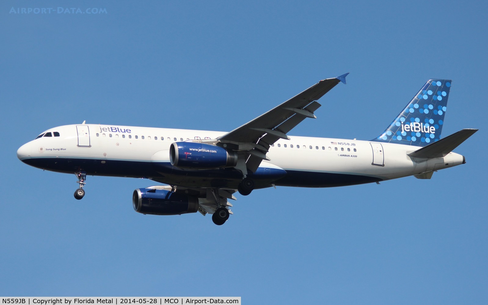 N559JB, 2003 Airbus A320-232 C/N 1917, Jet Blue