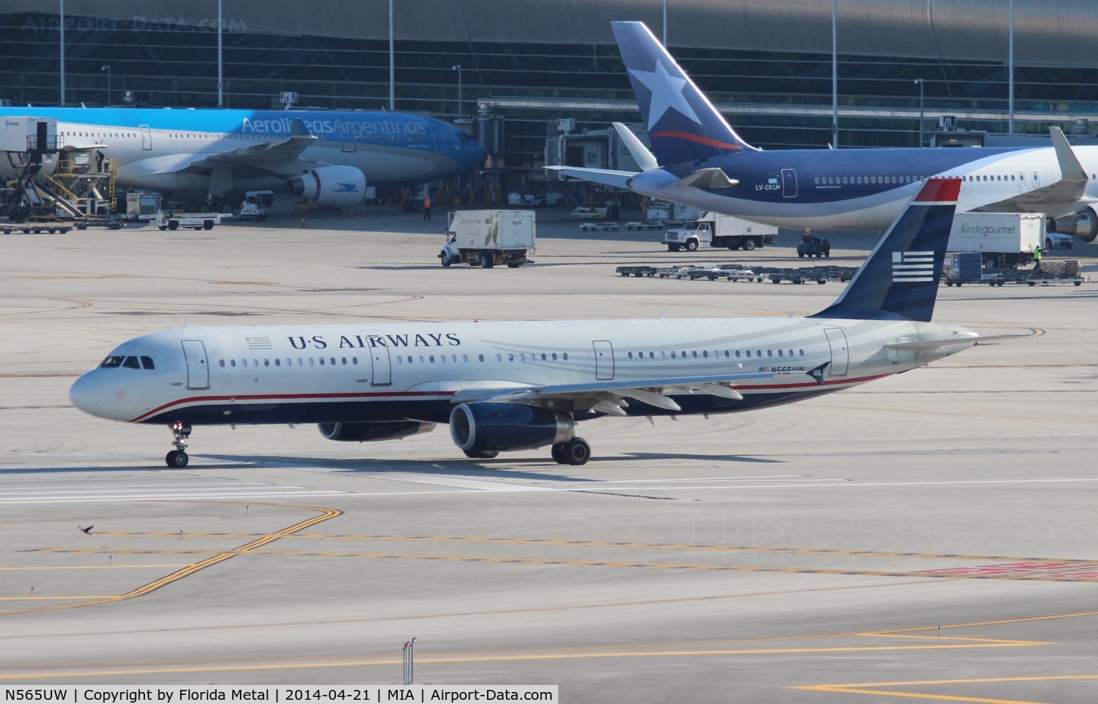 N565UW, 2012 Airbus A321-231 C/N 5409, USAirways