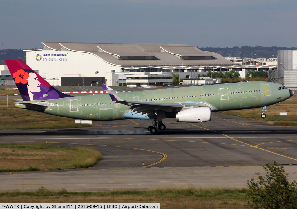 F-WWTK, 2015 Airbus A330-243 C/N 1672, C/n 1672 - For Hawaiian Airlines