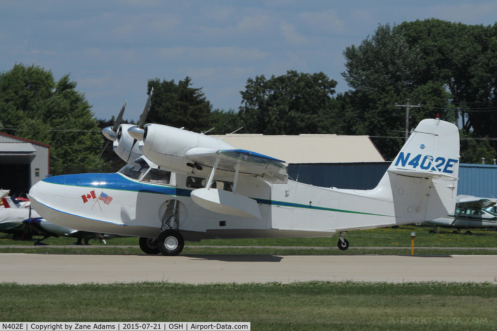 N402E, 1946 Grumman G-44A Widgeon C/N 1444, 2015 EAA AirVenture - Oshkosh, Wisconsin