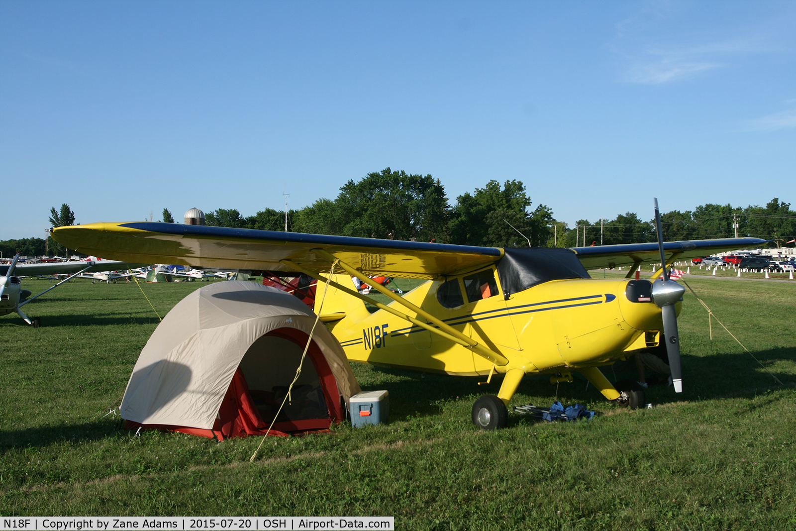 N18F, 1947 Stinson 108-2 Voyager C/N 108-3092, 2015 - EAA AirVenture - Oshkosh Wisconsin
