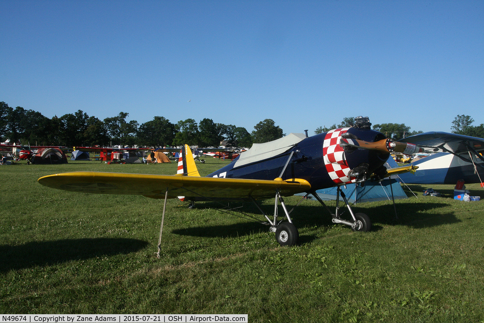 N49674, 1941 Ryan Aeronautical ST3KR C/N 1396, 2015 - EAA AirVenture - Oshkosh Wisconsin