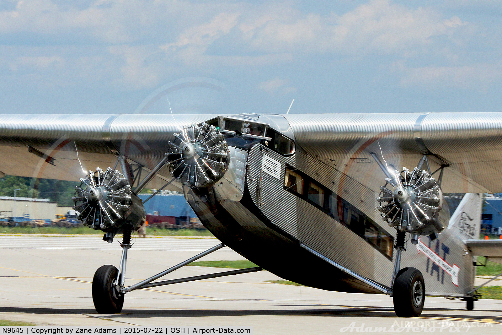 N9645, 1928 Ford 5-AT-B Tri-Motor C/N 8, 2015 EAA AirVenture - Oshkosh, Wisconsin