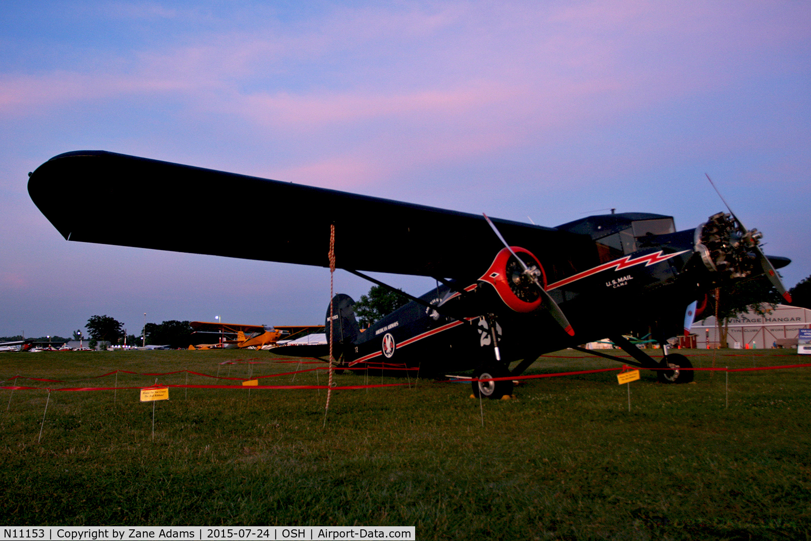 N11153, 1931 Stinson SM-6000-B C/N 5021, 2015 EAA AirVenture - Oshkosh, Wisconsin