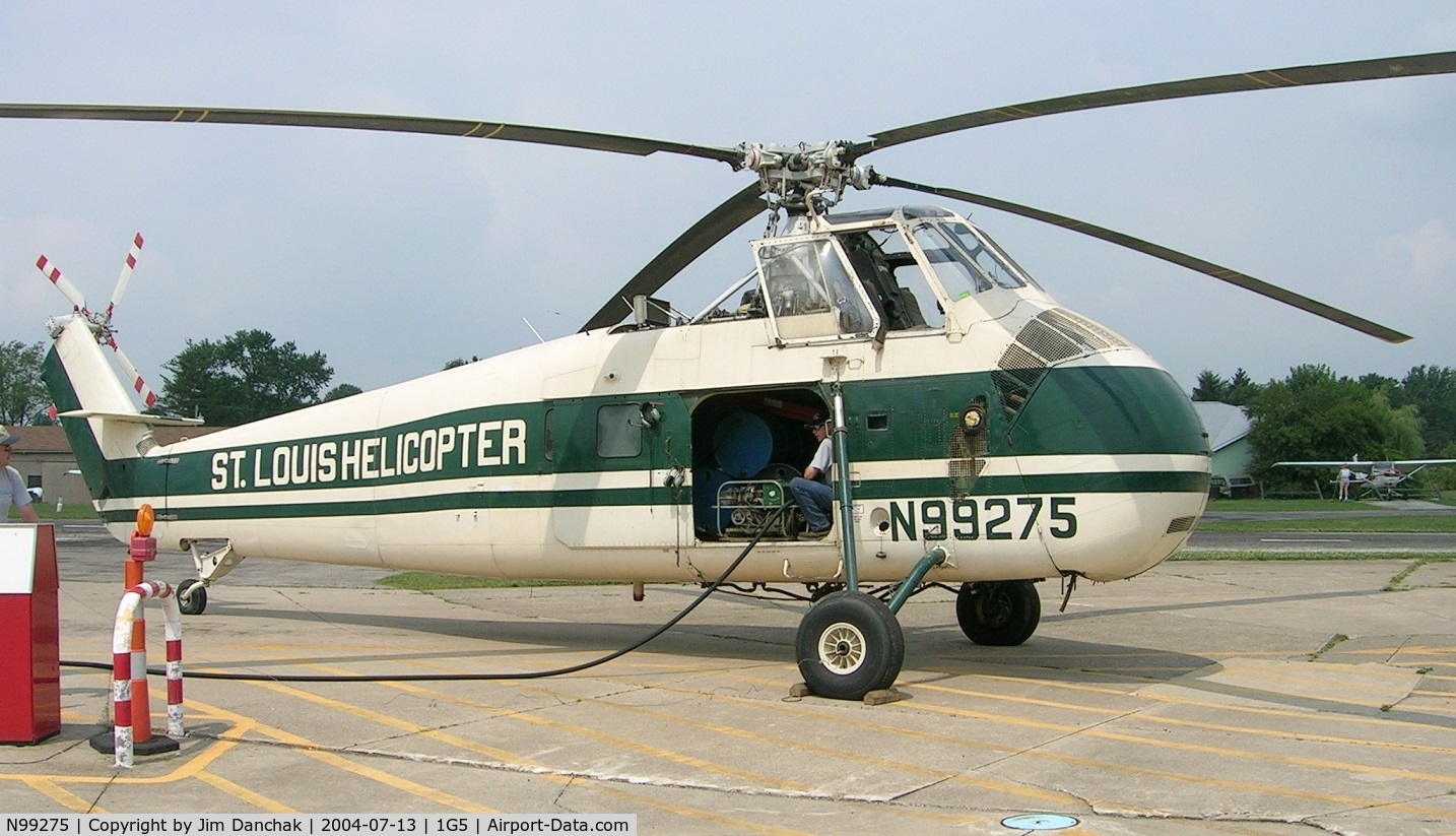 N99275, 1958 Sikorsky S-58E C/N 58-245, N99275