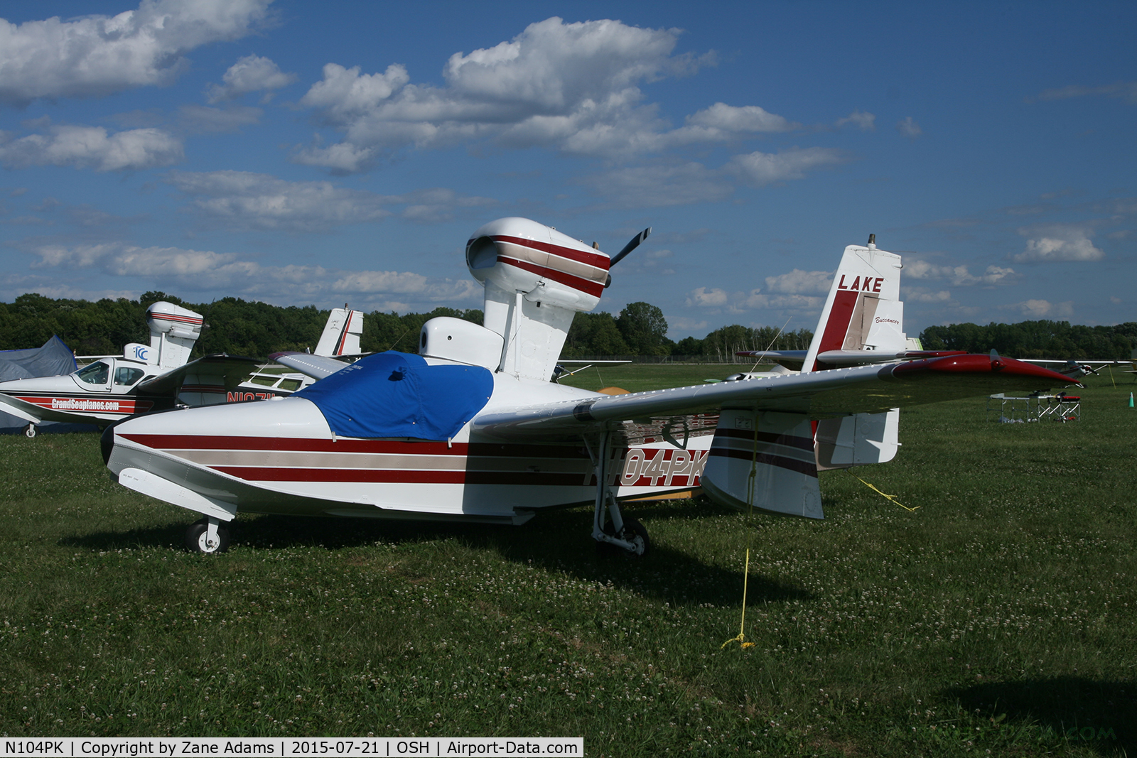 N104PK, 1974 Lake LA-4-200 Buccaneer C/N 639, 2015 - EAA AirVenture - Oshkosh Wisconsin