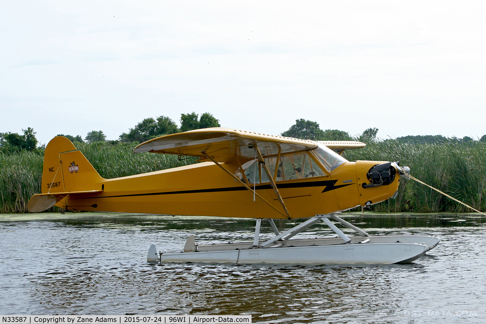 N33587, 1945 Piper J3C-65 Cub Cub C/N 14064, 2015 - EAA AirVenture - Oshkosh Wisconsin
