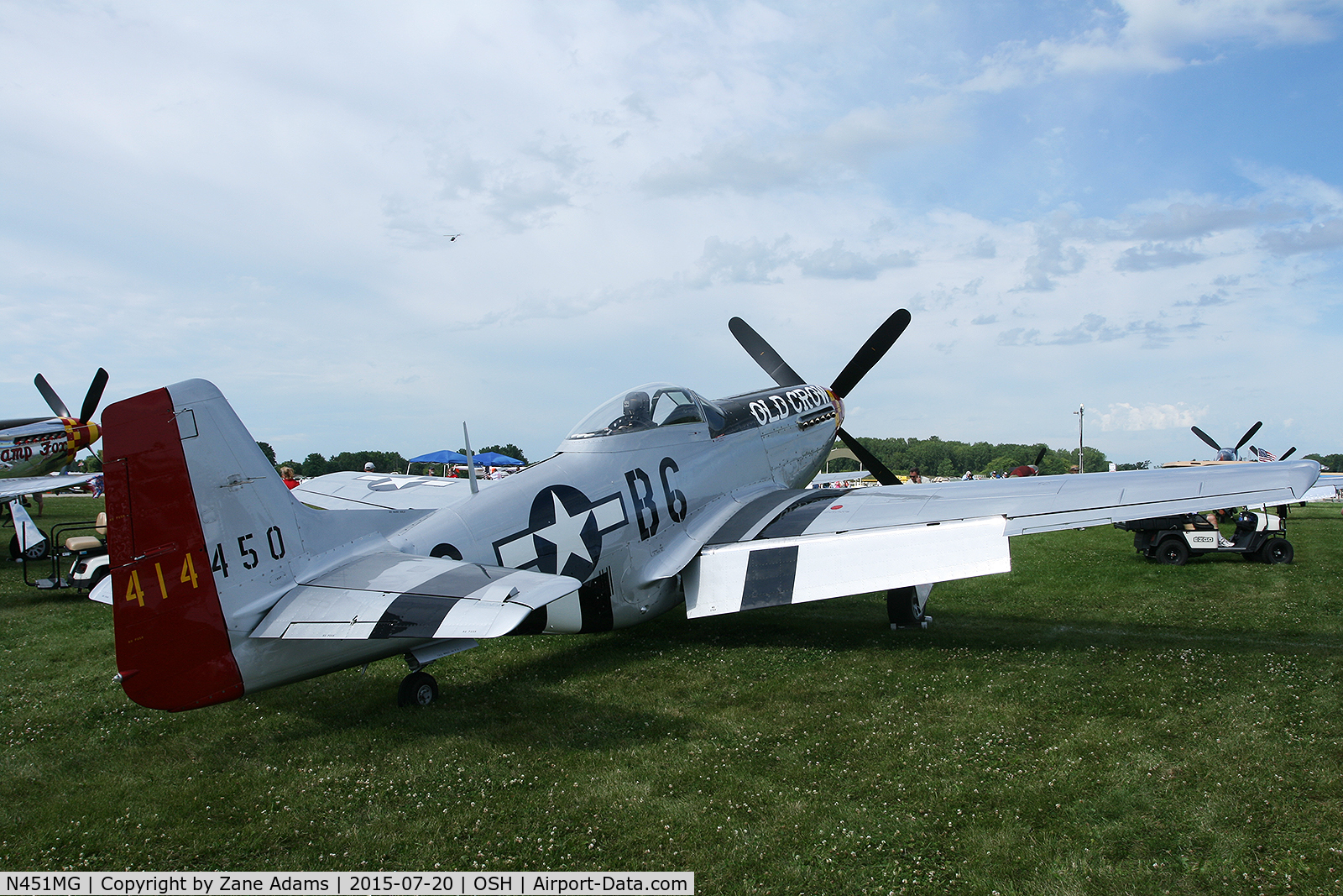 N451MG, 1944 North American P-51D Mustang C/N 44-74774, 2015 - EAA AirVenture - Oshkosh Wisconsin