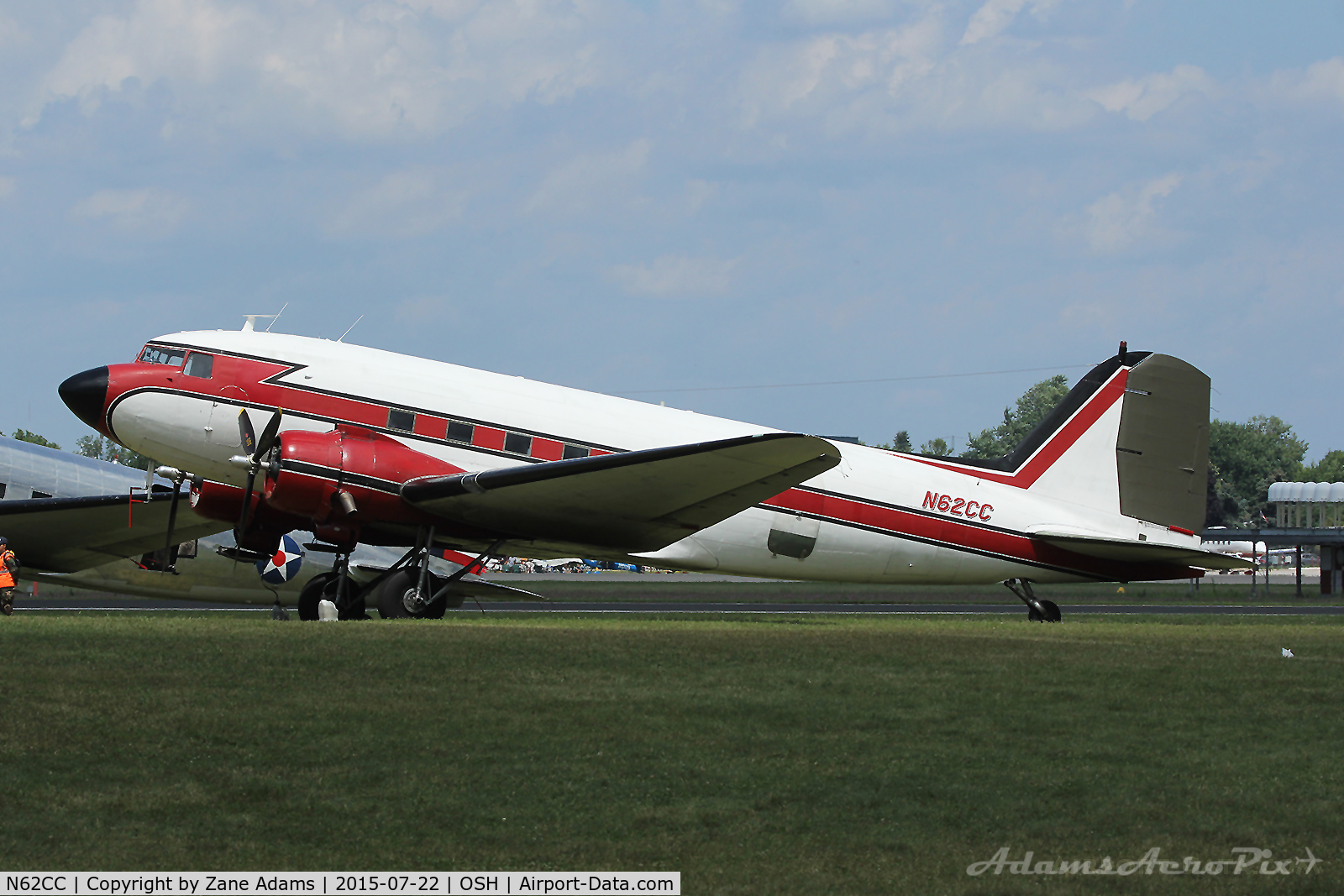 N62CC, 1943 Douglas DC-3C (C-47A-DL) C/N 13798, 2015 EAA AirVenture - Oshkosh, Wisconsin