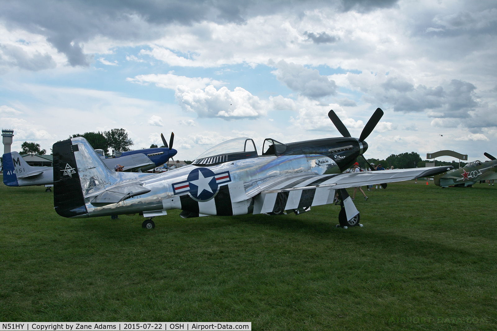 N51HY, 1944 North American P-51D Mustang C/N 45-11439, 2015 EAA AirVenture - Oshkosh, Wisconsin