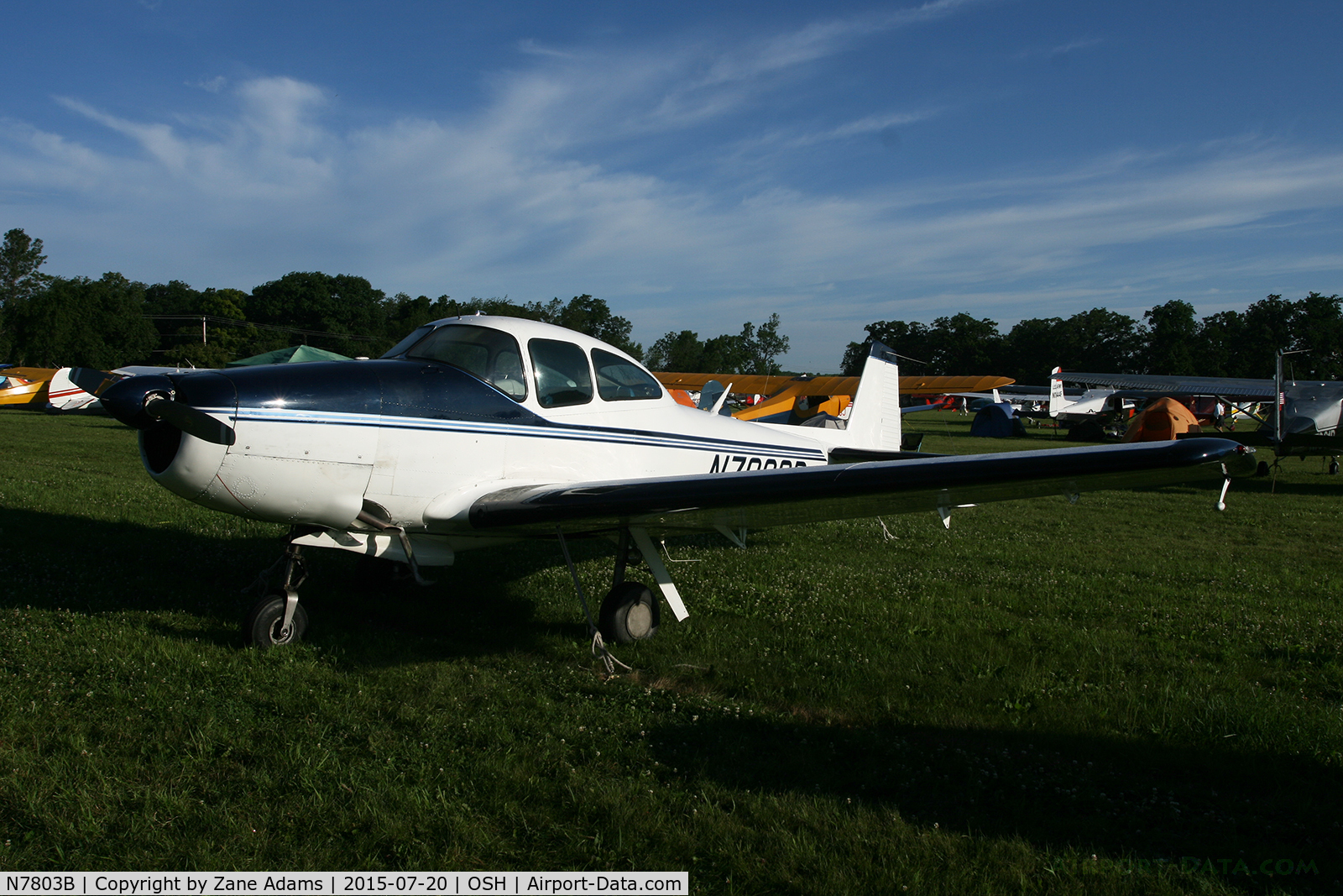 N7803B, Ryan Navion A C/N NAV-4-1783, 2015 EAA AirVenture - Oshkosh, Wisconsin
