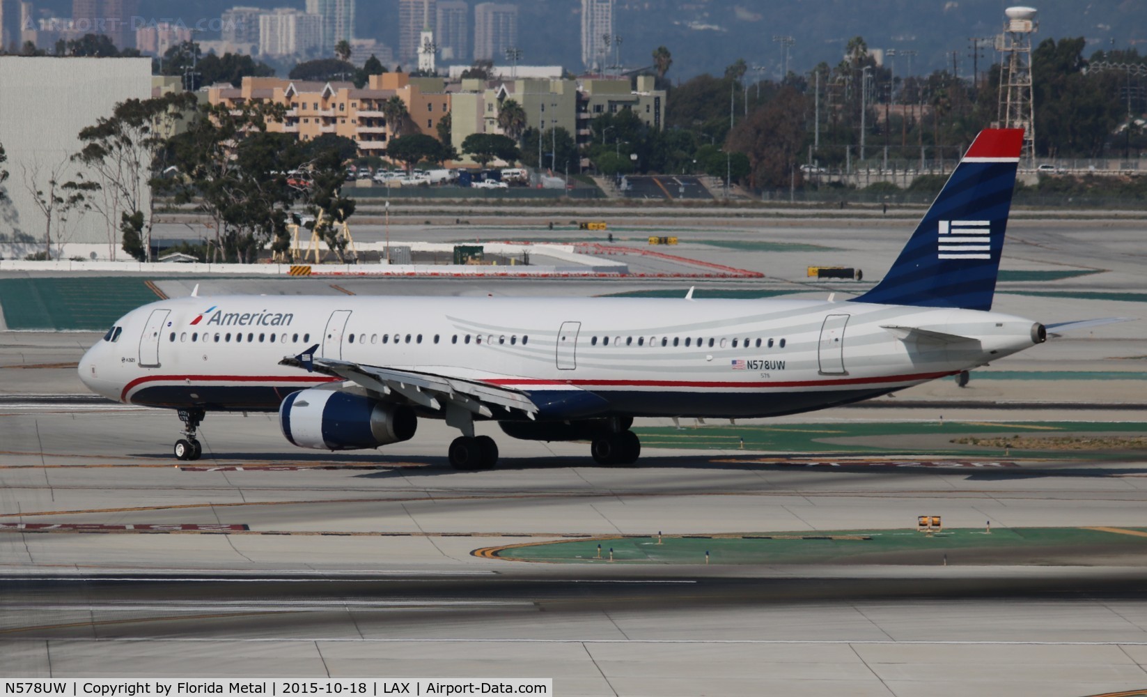 N578UW, 2014 Airbus A321-231 C/N 6035, American Airlines (USAirways Heritage)