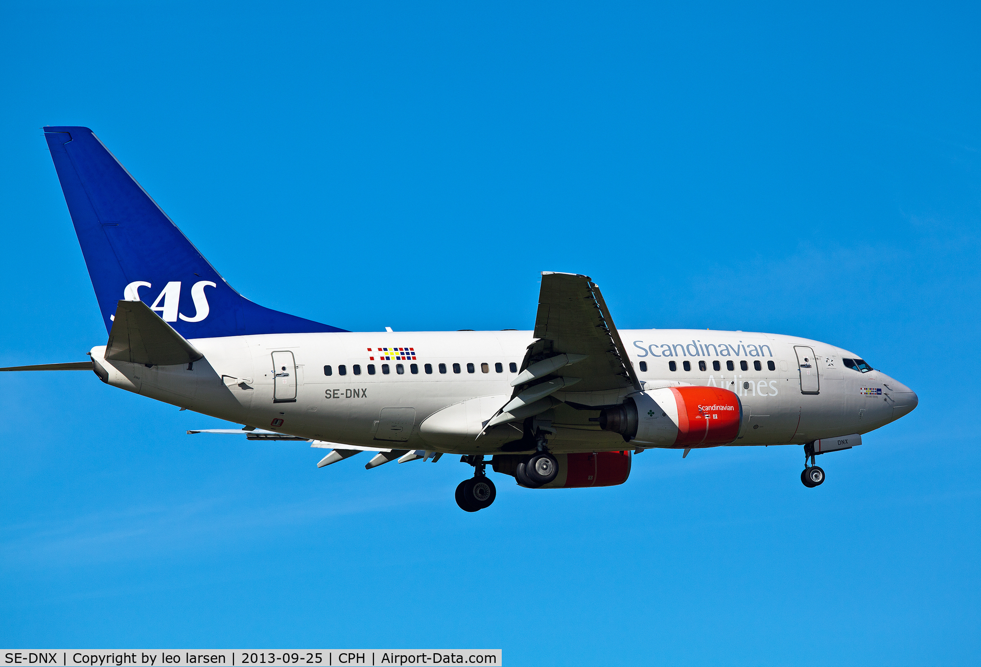 SE-DNX, 1999 Boeing 737-683 C/N 28304, Copenhagen 25.9.13