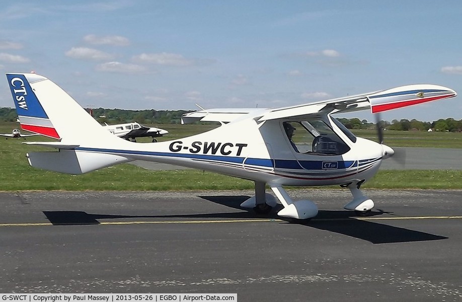 G-SWCT, 2008 Flight Design CTSW C/N 07.11.05, @ Wolverhampton(Halfpenny Green).