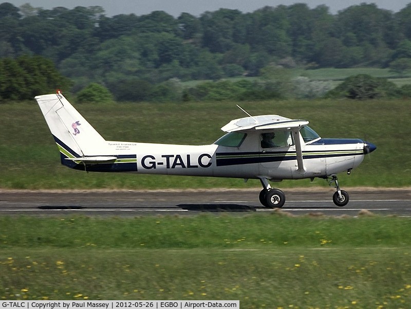 G-TALC, 1981 Cessna 152 C/N 152-84941, @ Wolverhampton(Halfpenny Green).ex:-G-BPBG,N5418P.