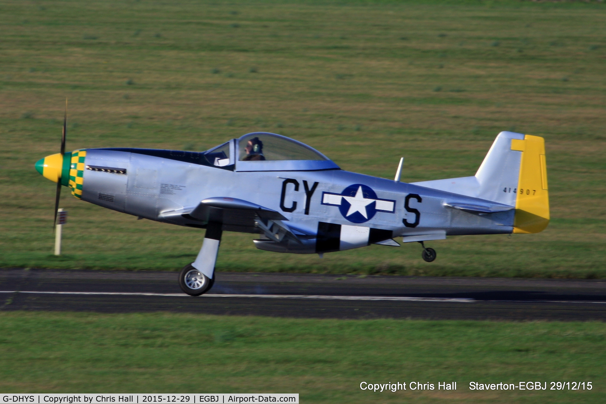 G-DHYS, 2014 Titan T-51 Mustang C/N LAA 355-15190, at Staverton