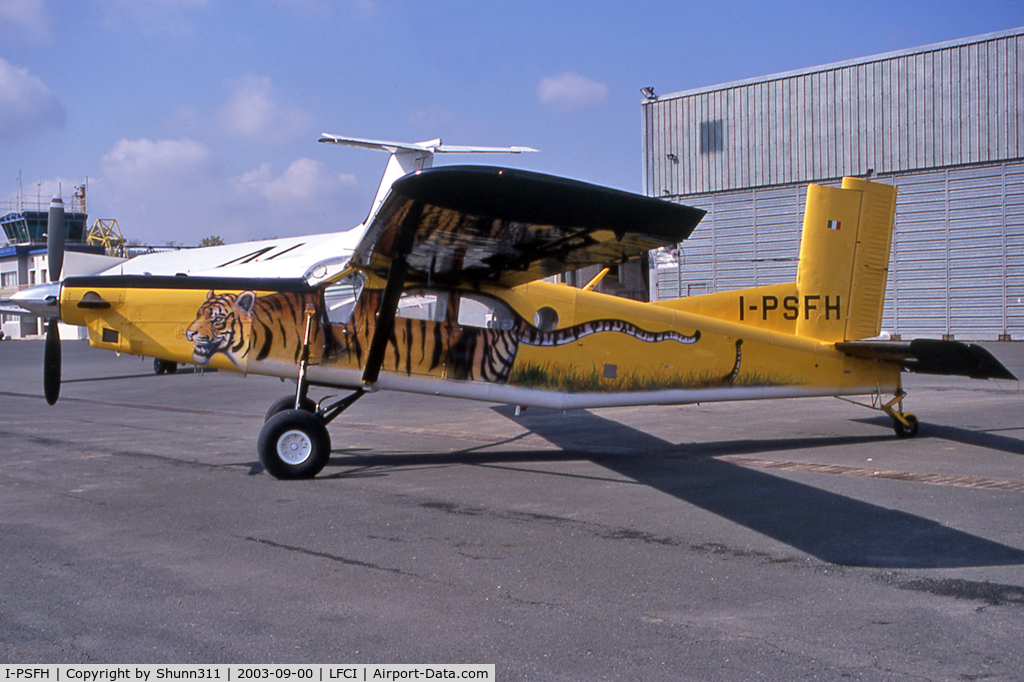 I-PSFH, 1977 Pilatus PC-6/B2-H2 TurboPorter C/N 778, Used as paratrooper...