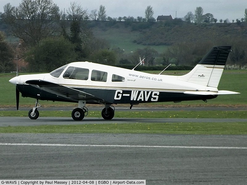 G-WAVS, 1998 Piper PA-28-161 Cherokee Warrior III C/N 28-42035, @ Wolverhampton(Halfpenny Green). ex:-G-WARC,N41244.