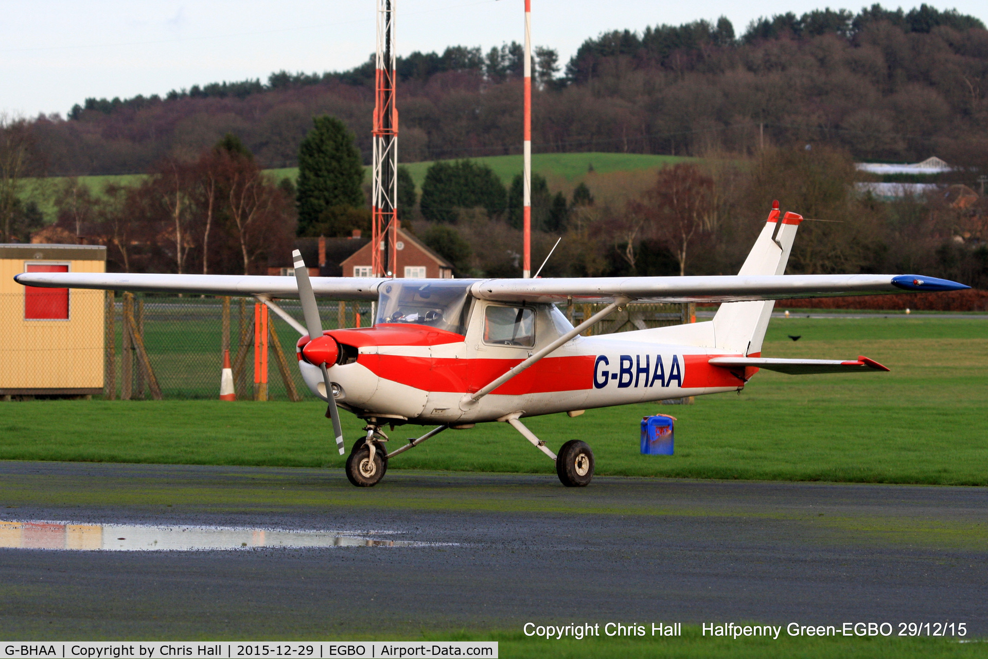 G-BHAA, 1978 Cessna 152 C/N 15281330, at Halfpenny Green