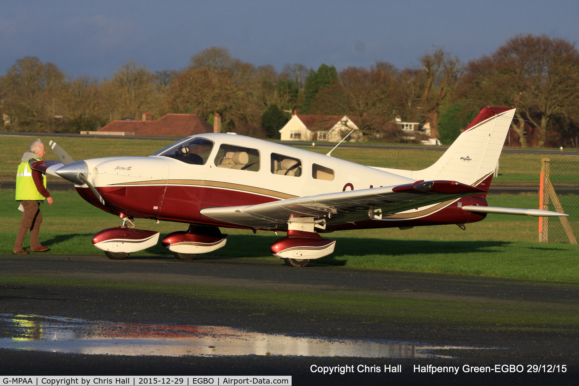 G-MPAA, 2002 Piper PA-28-181 Cherokee Archer III C/N 2843539, at Halfpenny Green