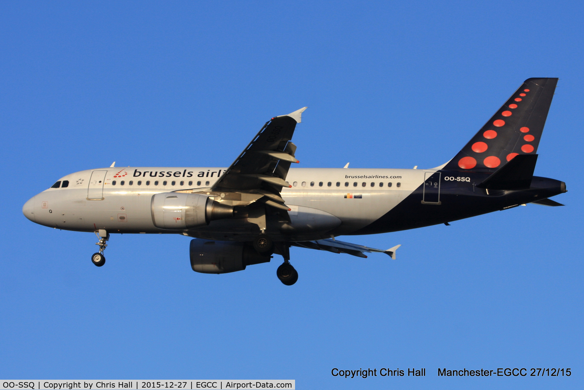 OO-SSQ, 2009 Airbus A319-112 C/N 3790, Brussels Airlines