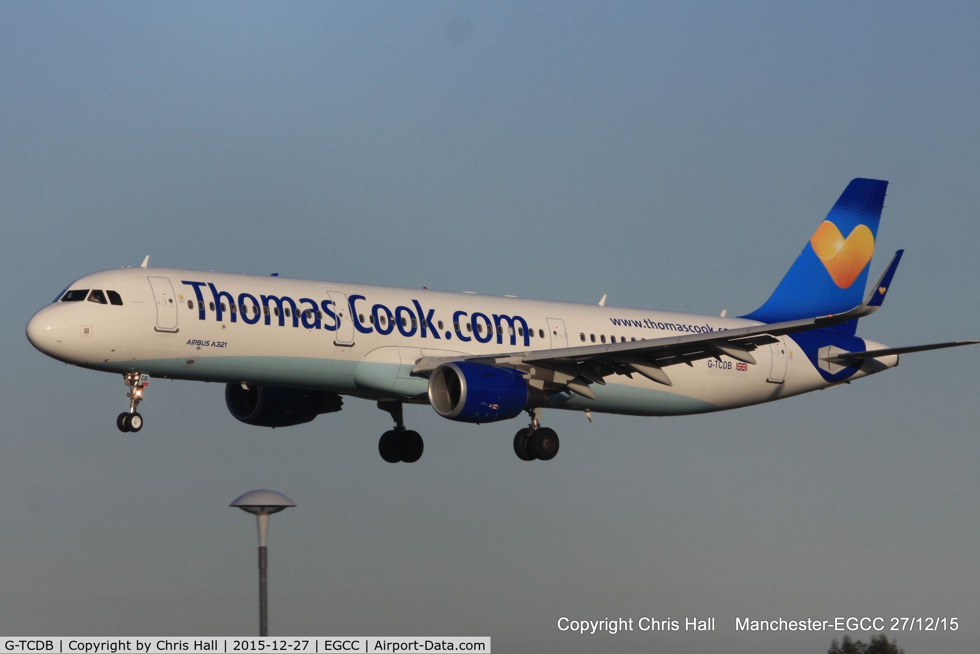 G-TCDB, 2013 Airbus A321-211 C/N 5603, Thomas Cook