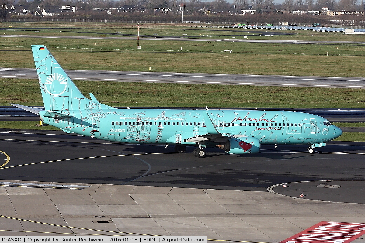 D-ASXO, 2008 Boeing 737-8HX C/N 29649, Istanbul livery