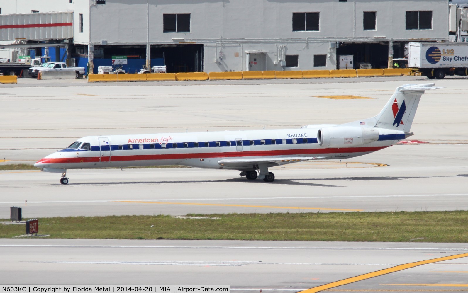 N603KC, 1998 Embraer ERJ-145LR (EMB-145LR) C/N 145055, American Eagle