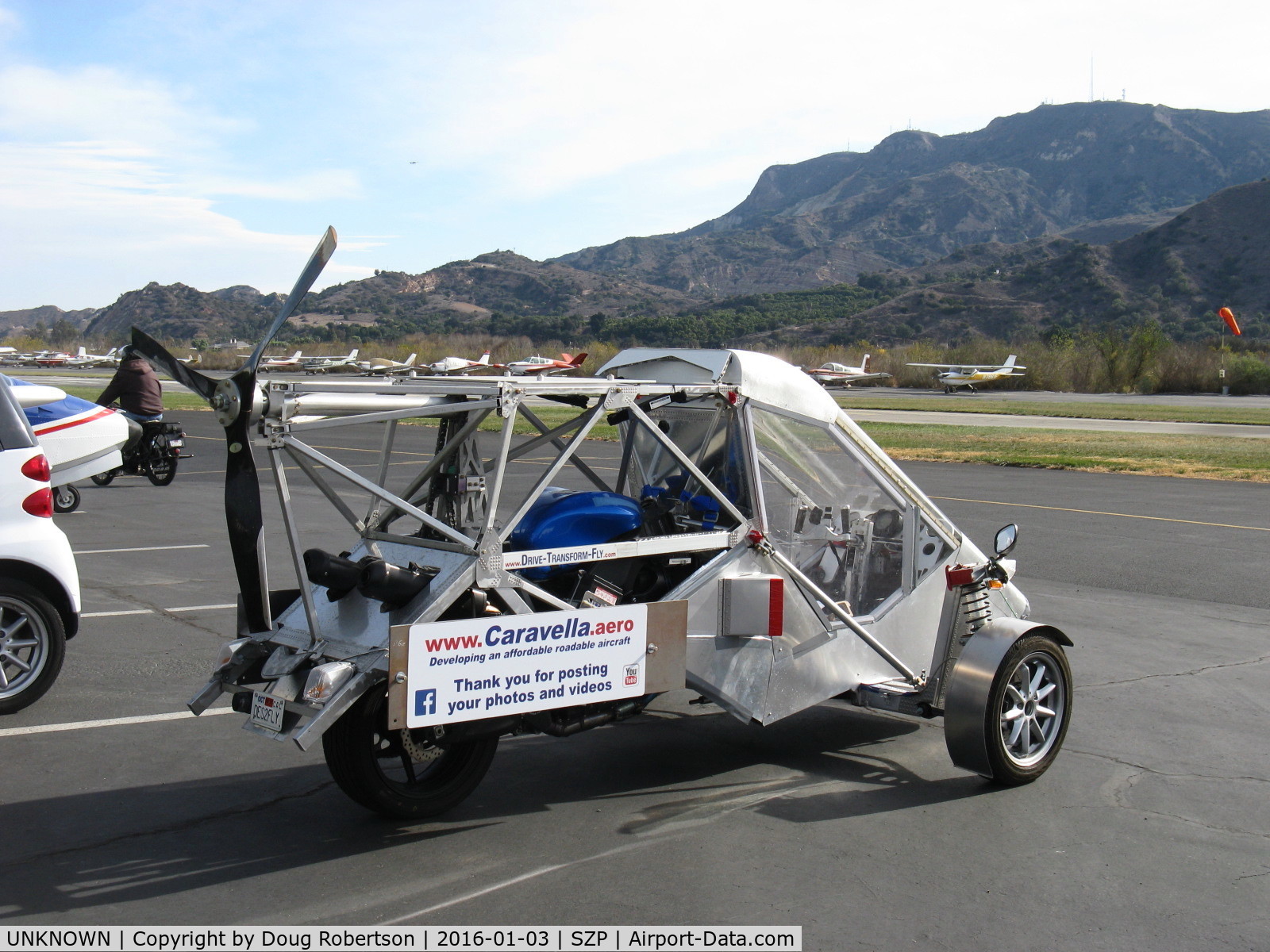 UNKNOWN, Miscellaneous Various C/N unknown, Caravella Aerospace CARAVELLAIR Roadable Aircraft Prototype, see www.Caravella.aero, FLY your next CAR, DRIVE your next PLANE!