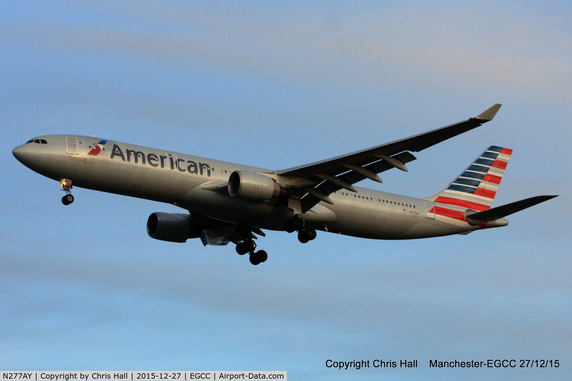N277AY, 2001 Airbus A330-323 C/N 0380, American Airlines