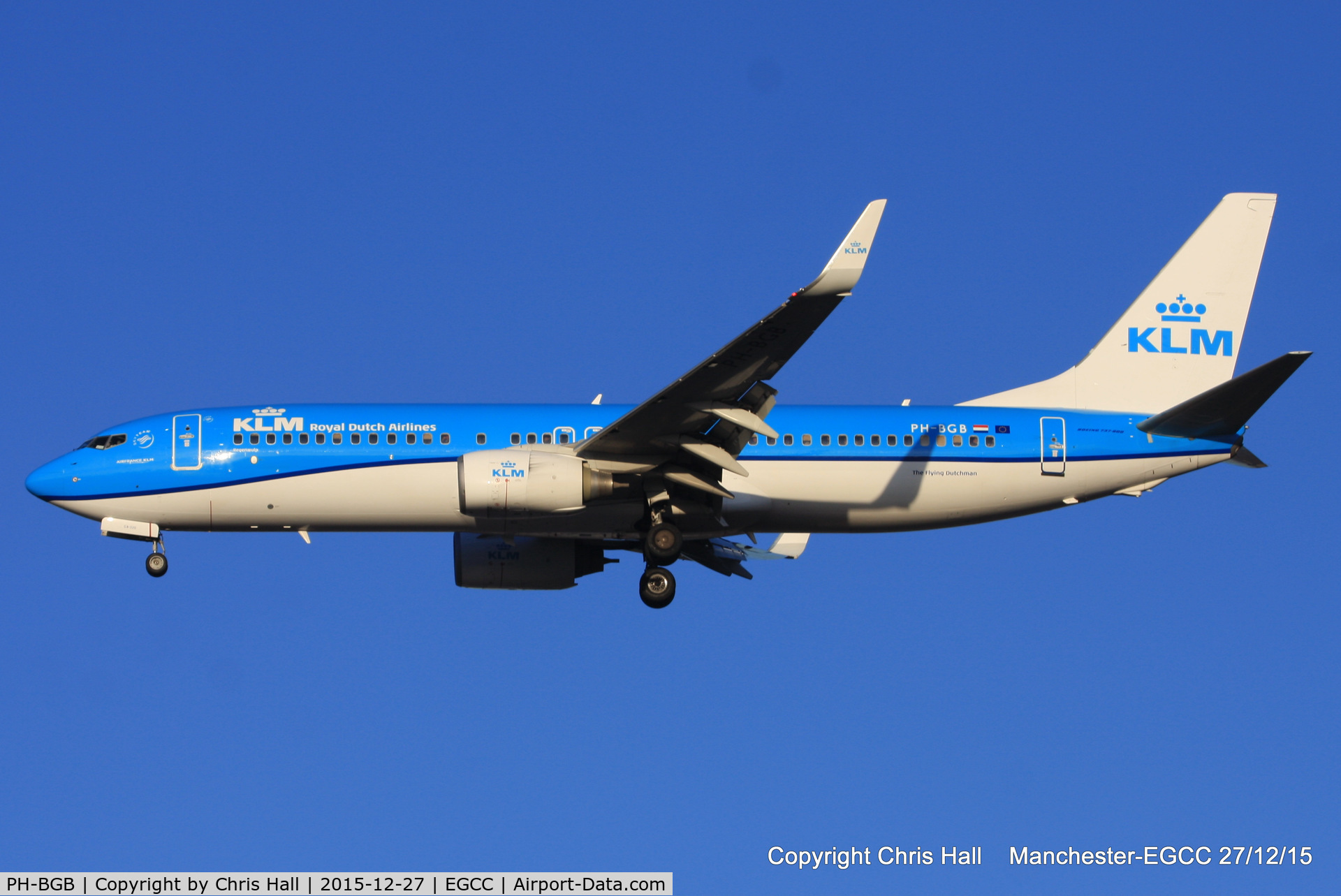 PH-BGB, 2008 Boeing 737-8K2 C/N 37594, KLM Royal Dutch Airlines