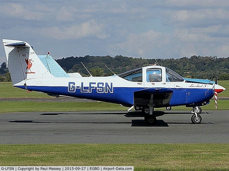 G-LFSN, 1978 Piper PA-38-112 Tomahawk Tomahawk C/N 38-78A0073, @ Wolverhampton (Halfpenny Green). ex:-G-BNYV,N9364T.