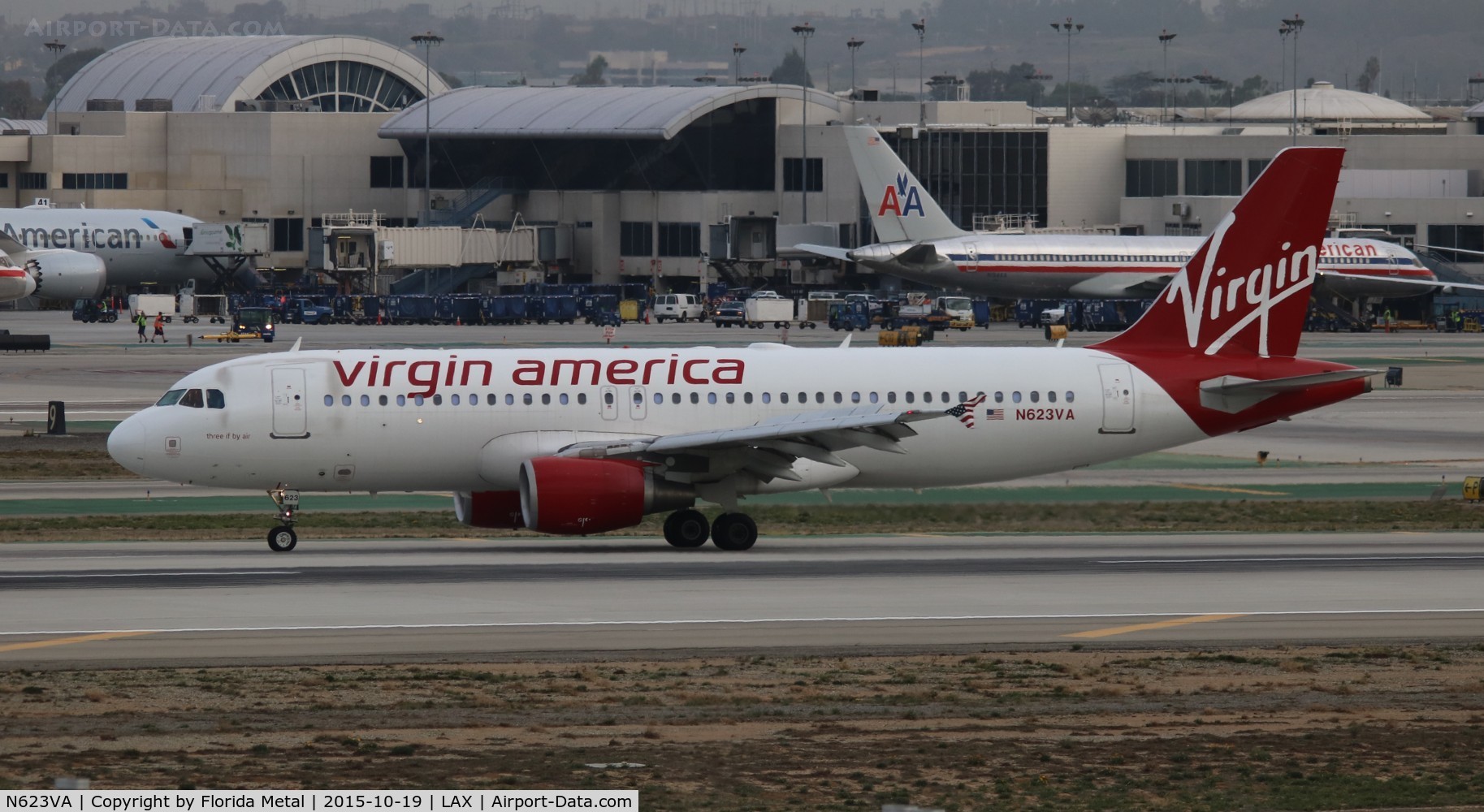 N623VA, 2006 Airbus A320-214 C/N 2740, Virgin America