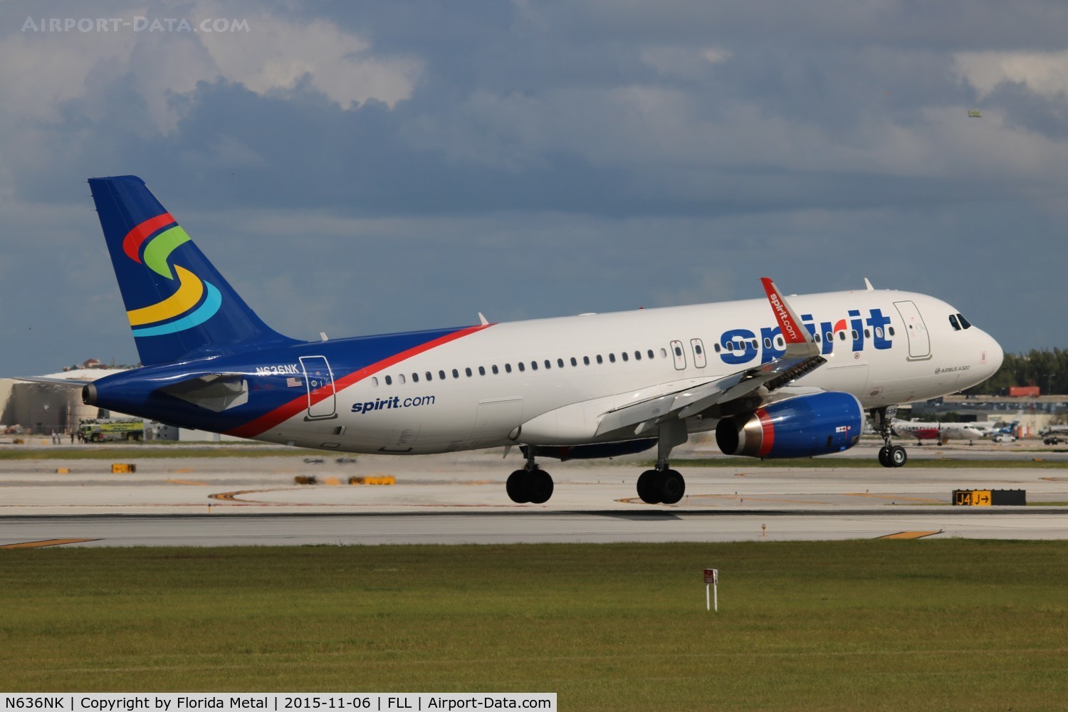 N636NK, 2015 Airbus A320-232 C/N 6424, Spirit