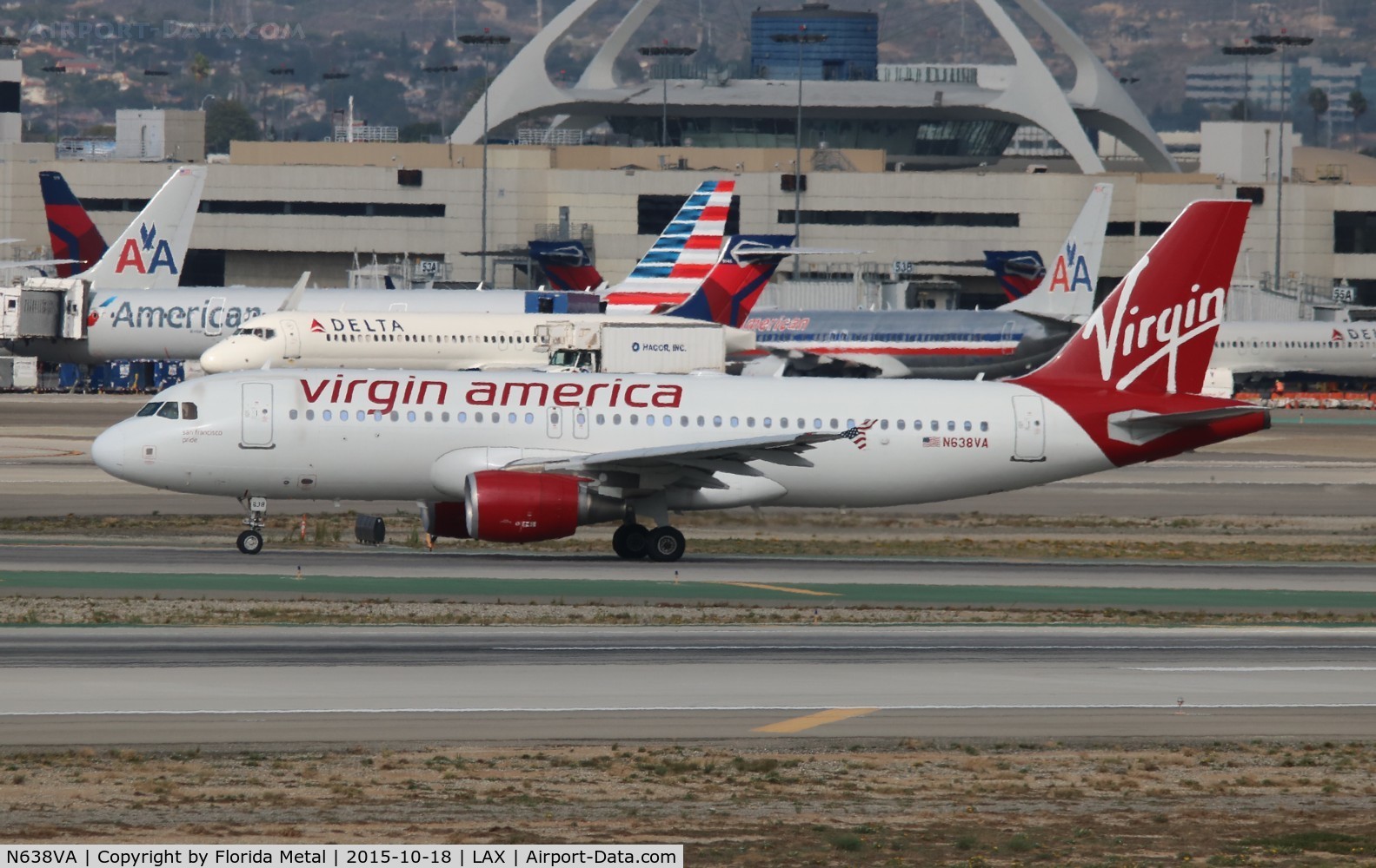 N638VA, 2008 Airbus A320-214 C/N 3503, Virgin America