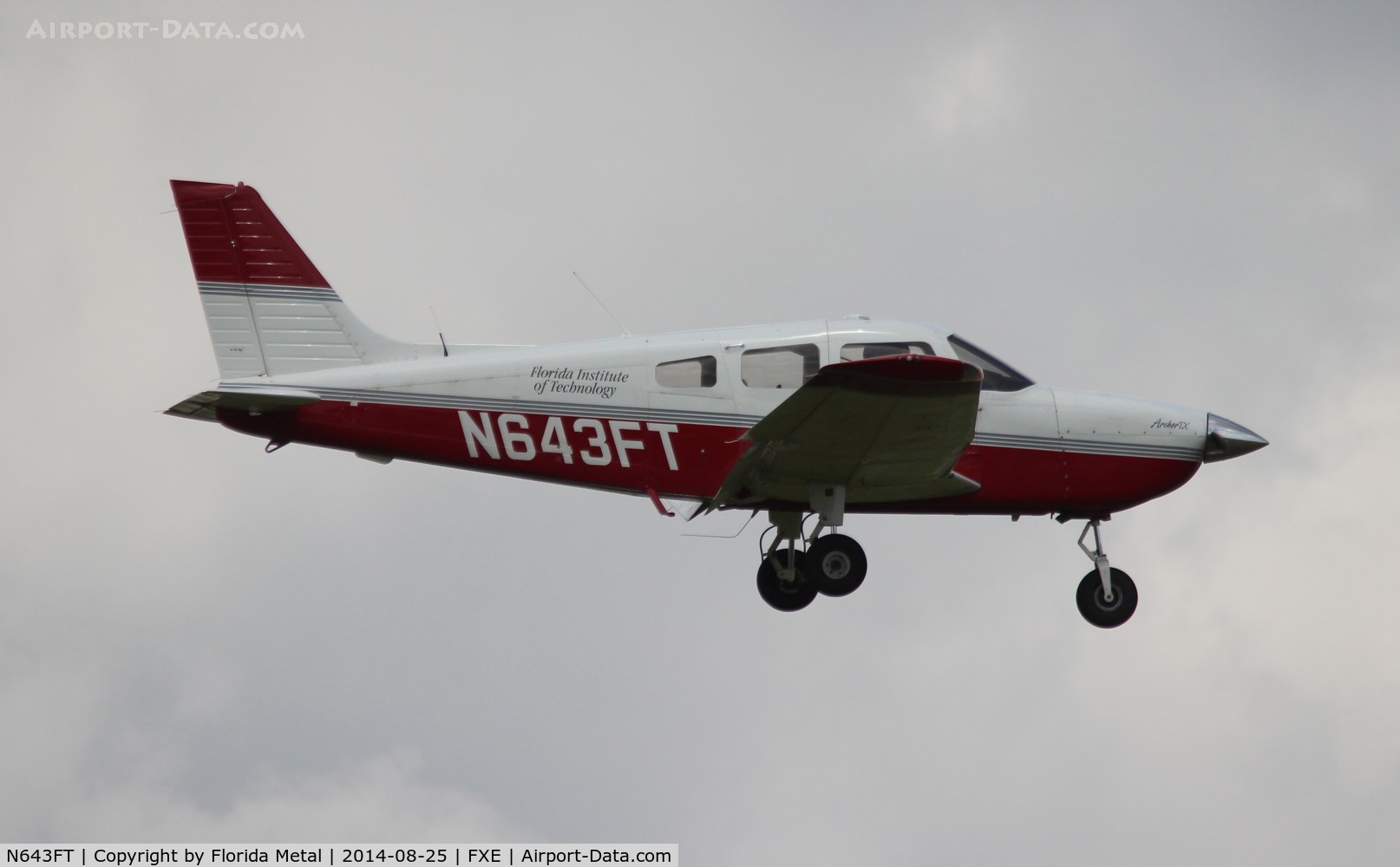 N643FT, 2013 Piper PA-28-181 Cherokee Archer III C/N 28-43703, Florida Tech