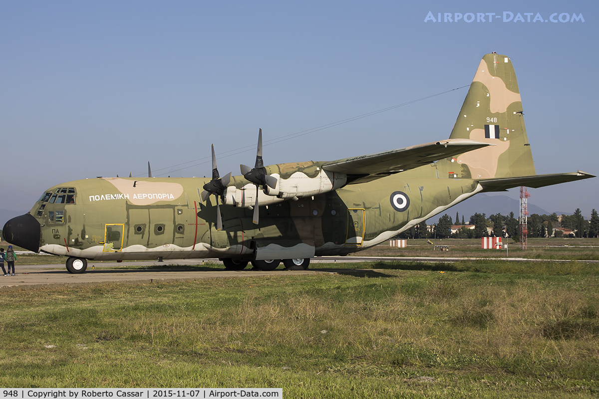 948, 1961 Lockheed C-130B Hercules C/N 282-3624, Hellenic Air Force Days 2015 - Tanagra Air Base