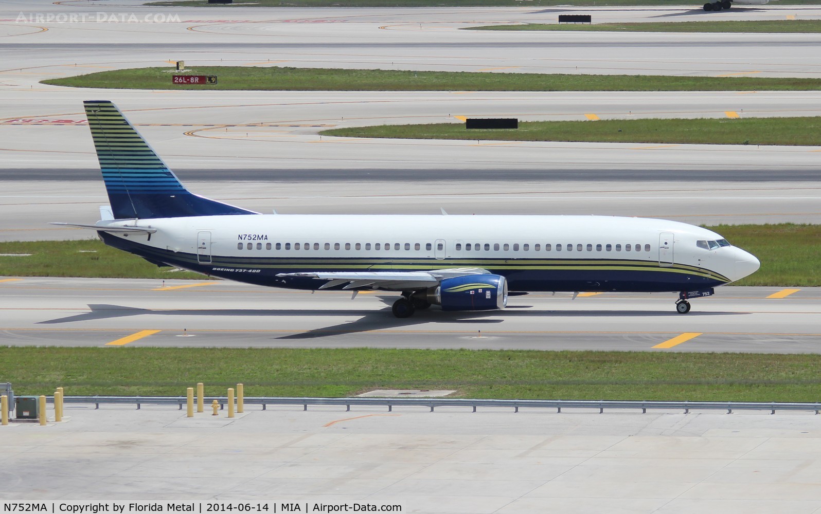 N752MA, 1996 Boeing 737-48E C/N 28198, Miami Air
