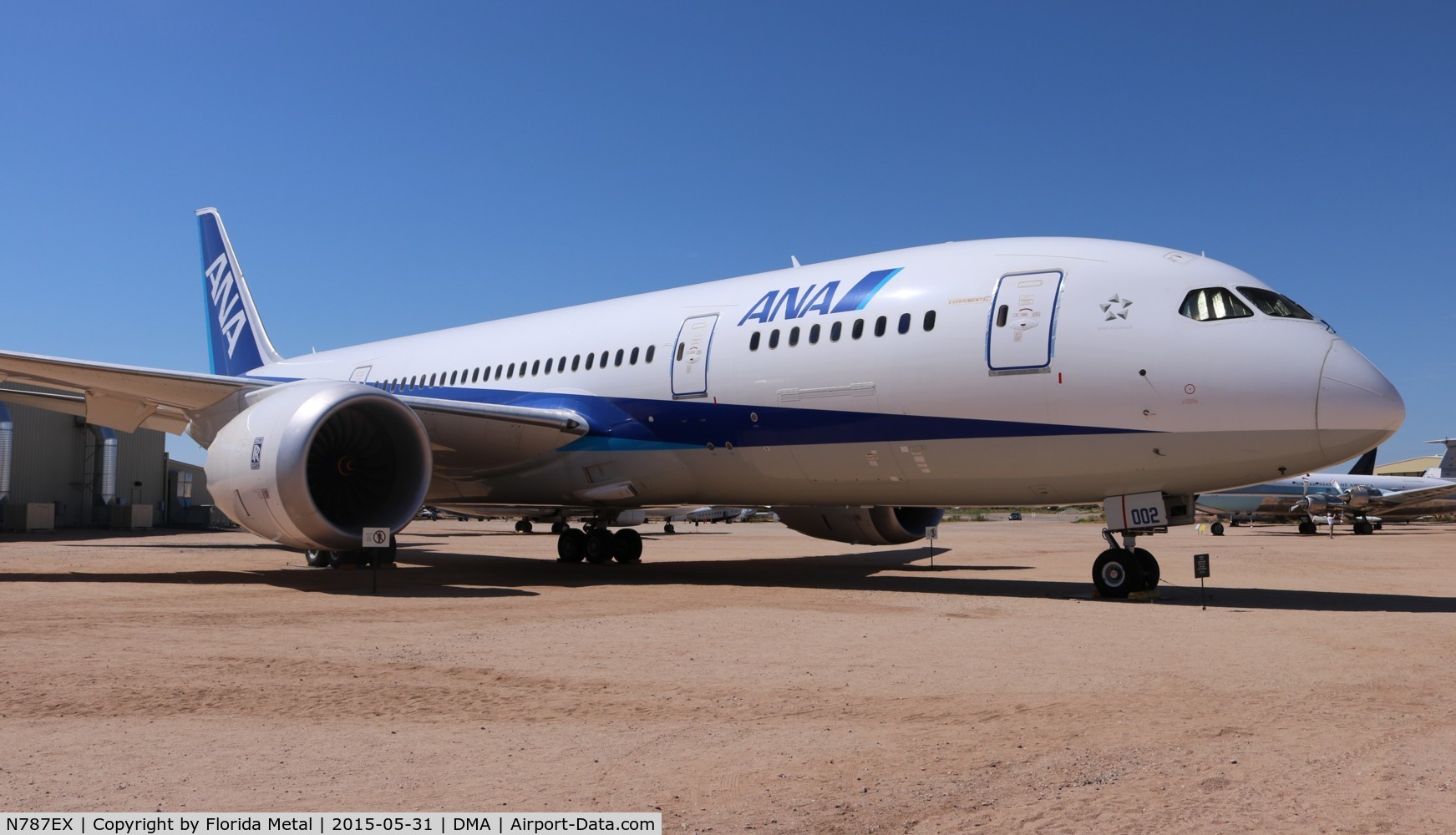 N787EX, 2009 Boeing 787-8 Dreamliner C/N 40691, ANA 787-8