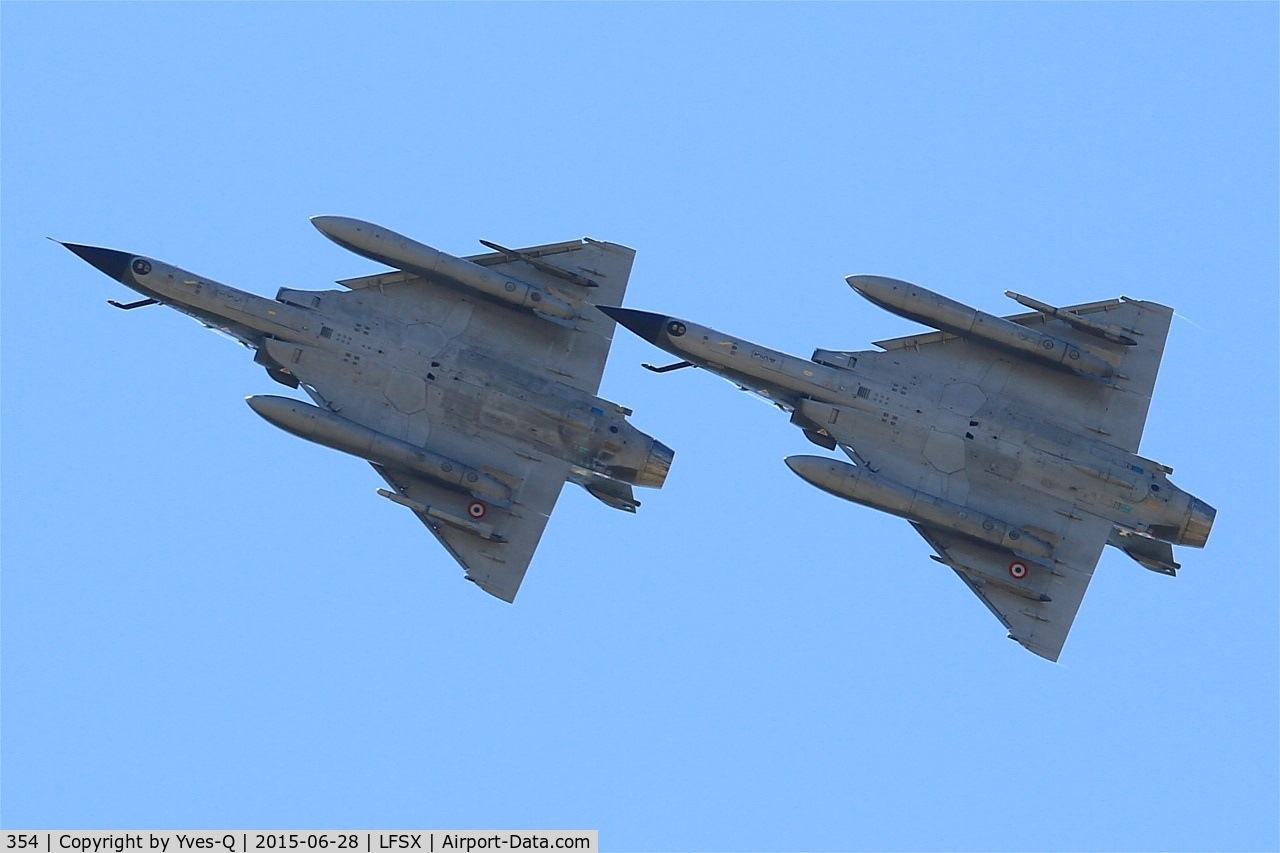 354, Dassault Mirage 2000N C/N 319, Dassault Mirage 2000N (125-BJ), Ramex Delta Tactical display, Luxeuil-Saint Sauveur Air Base 116 (LFSX) Open day 2015