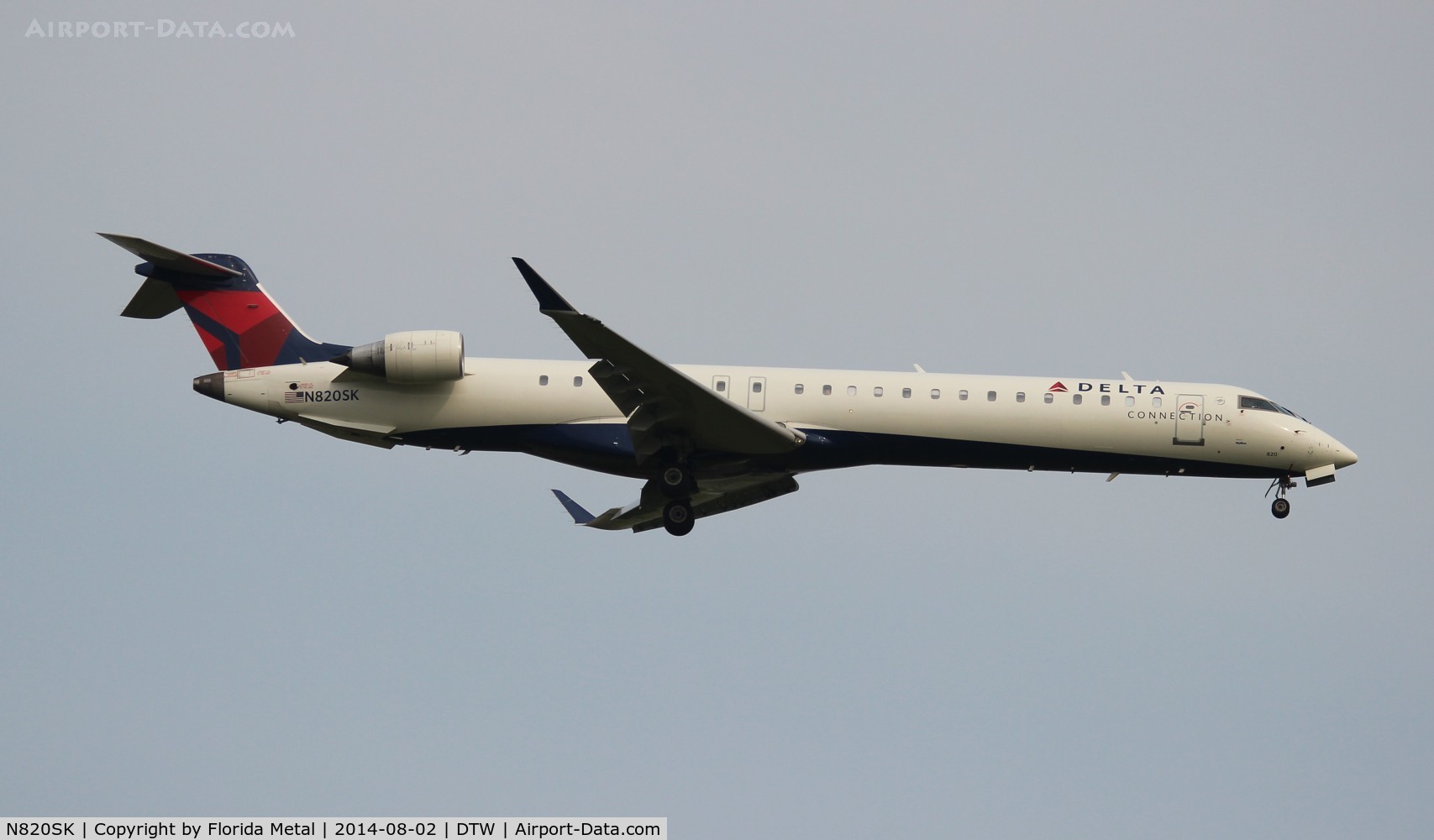 N820SK, 2006 Bombardier CRJ-900ER (CL-600-2D24) C/N 15108, Delta Connection