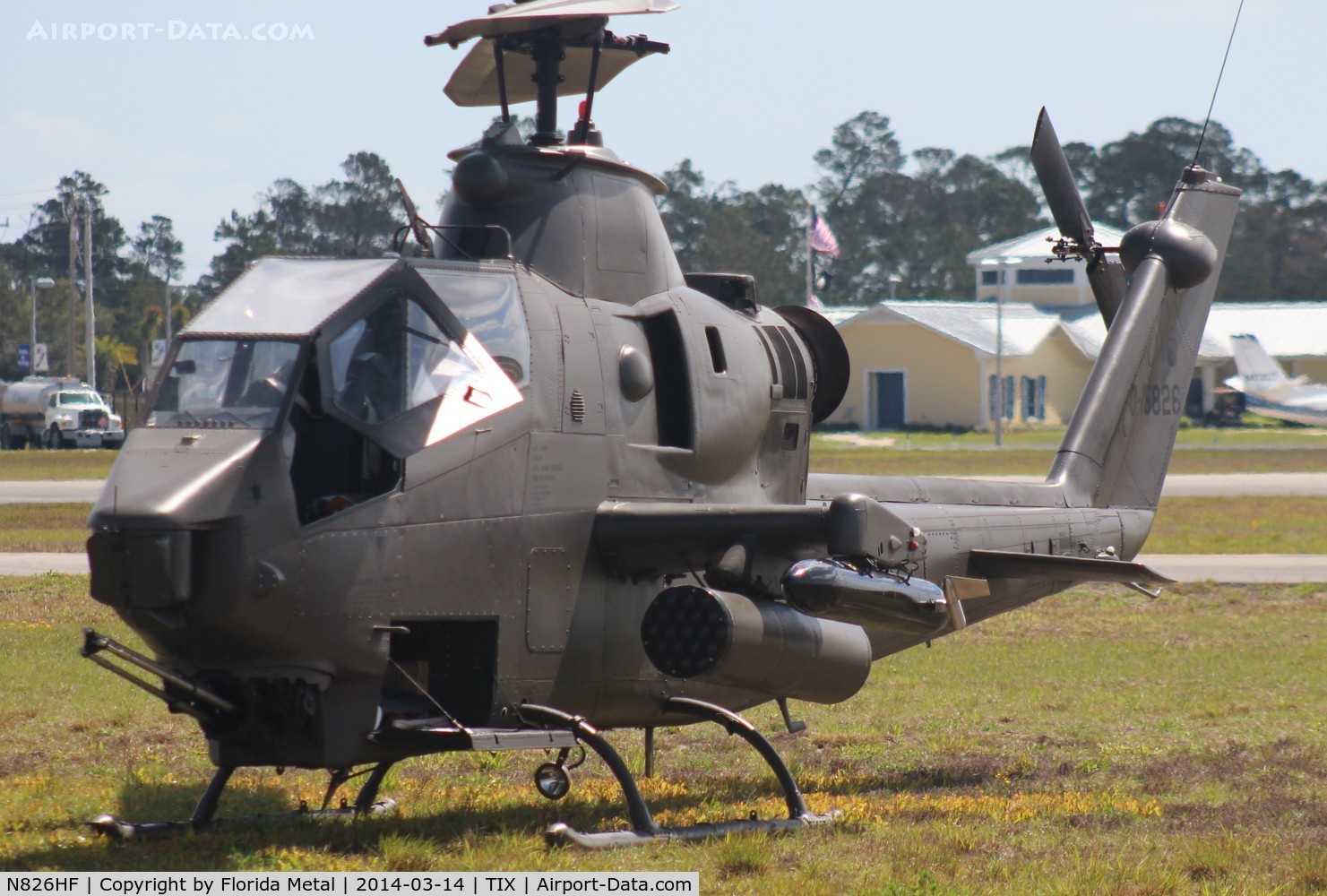 N826HF, 1967 Bell AH-1F Cobra C/N 67-15826, AH-1F